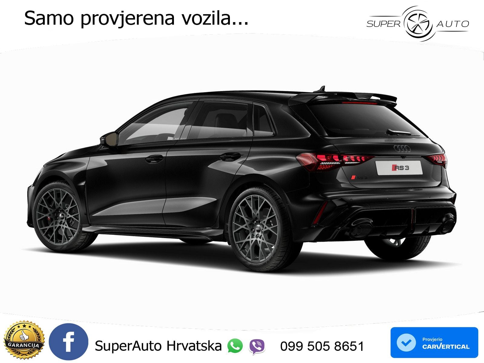 Audi RS3 Sedan 2.5 TFSI (400 KS) quattro S tronic MATRIX+GR SJED+KAM