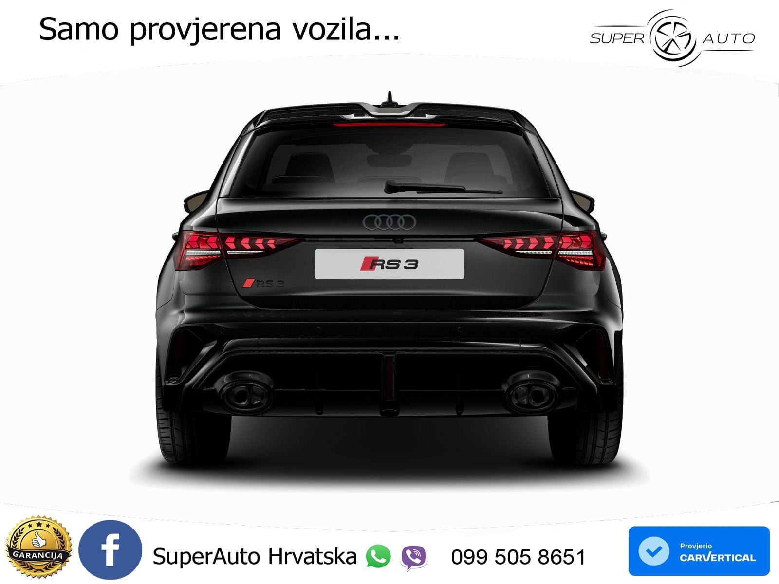 Audi RS3 Sedan 2.5 TFSI (400 KS) quattro S tronic MATRIX+GR SJED+KAM