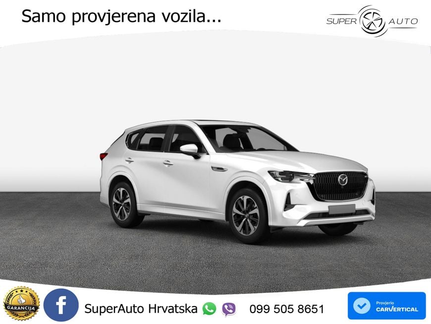 Mazda CX-60 3.3 e-Skyactiv D (254 KS) AWD Automatic LED+GR SJED+ACC