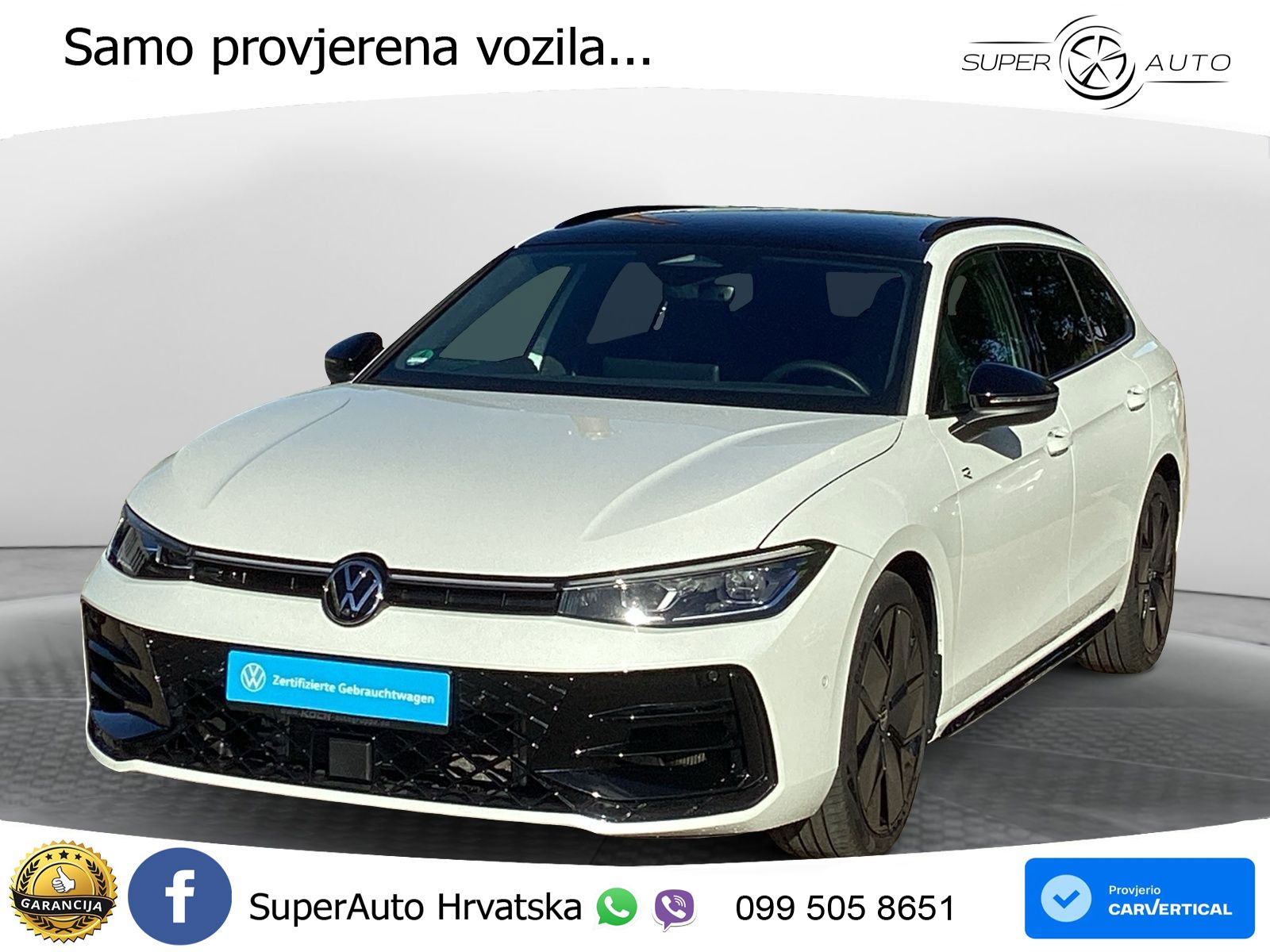 Volkswagen Passat Variant 2.0 TSI (265 KS) 4MOTION DSG R-Line LED+GR SJED+ACC