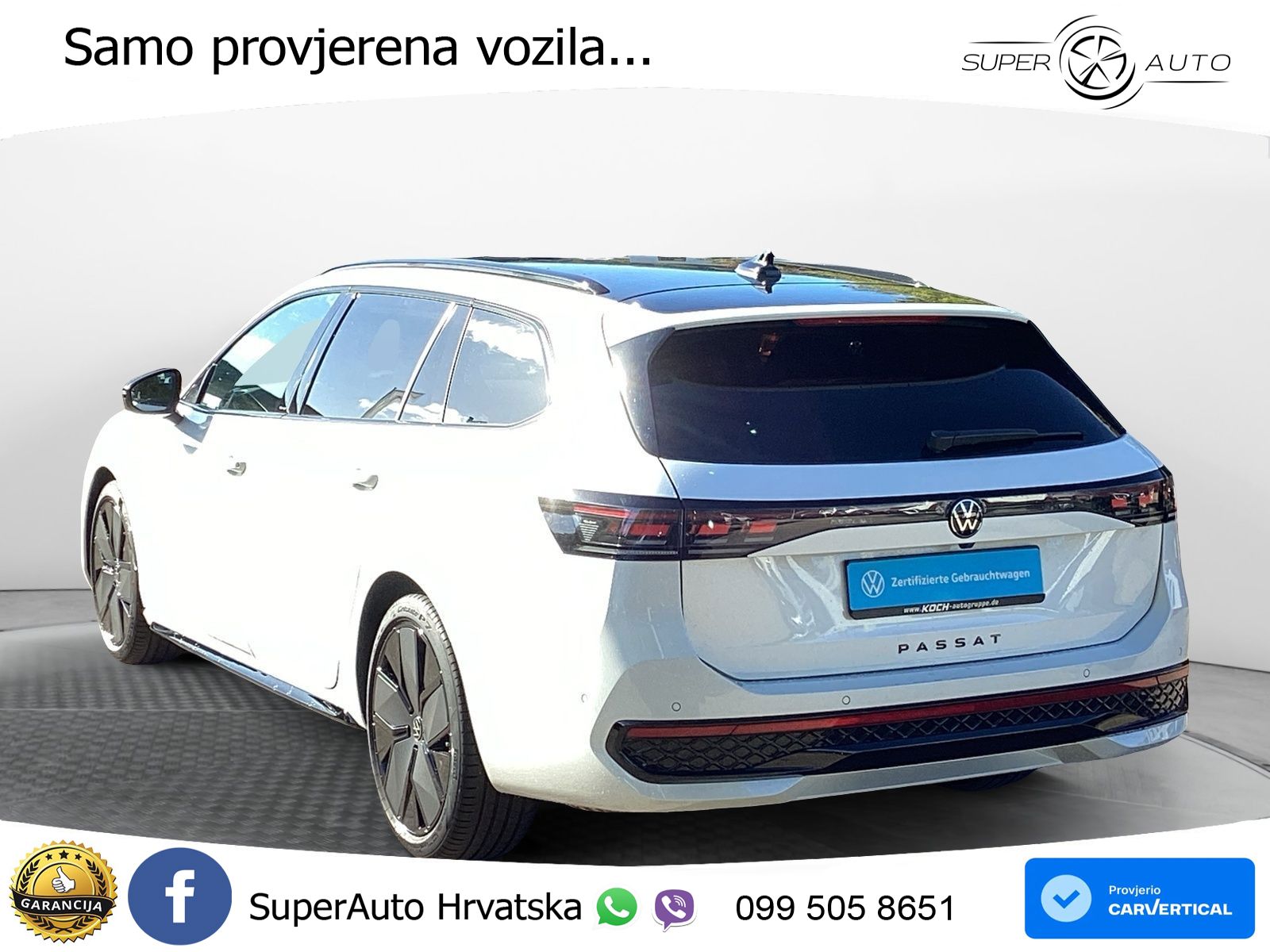 Volkswagen Passat Variant 2.0 TSI (265 KS) 4MOTION DSG R-Line LED+GR SJED+ACC
