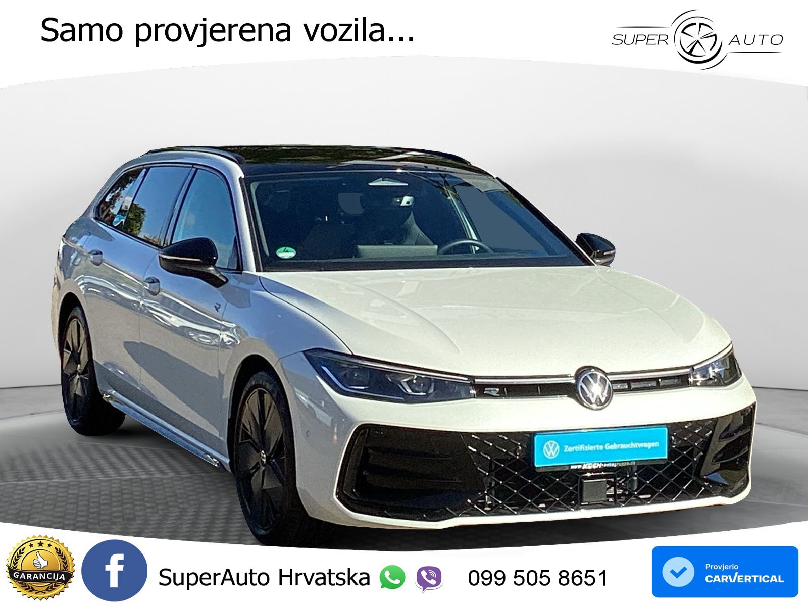 Volkswagen Passat Variant 2.0 TSI (265 KS) 4MOTION DSG R-Line LED+GR SJED+ACC