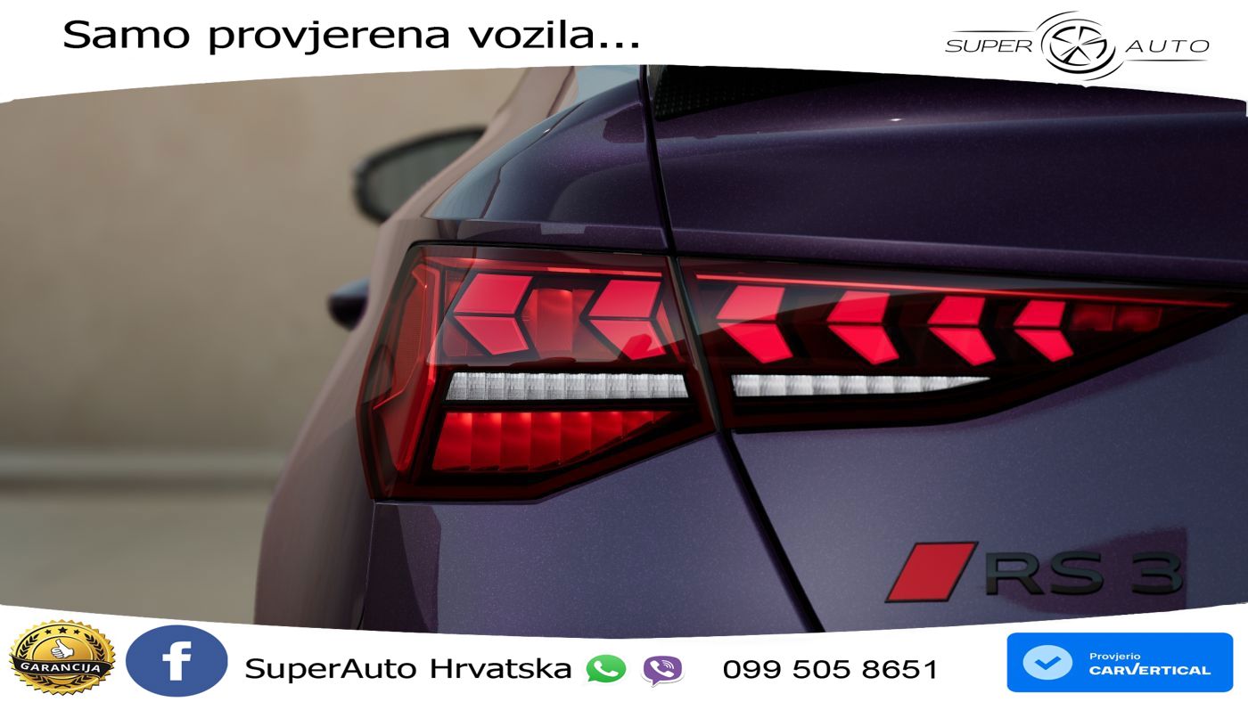 Audi RS3 Sedan 2.5 TFSI (400 KS) quattro S tronic LED+GR SJED+ACC