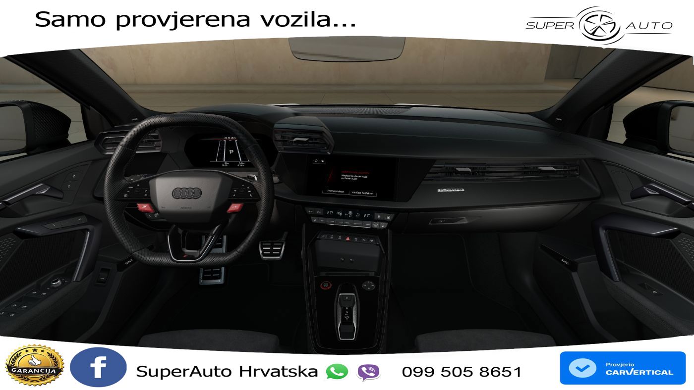 Audi RS3 Sedan 2.5 TFSI (400 KS) quattro S tronic LED+GR SJED+ACC