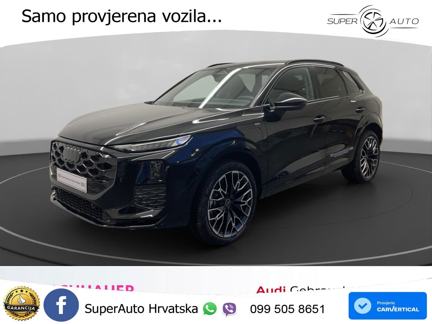 Audi Q3 1.5 TFSIe (272 KS) S tronic LED+GR SJED+ACC