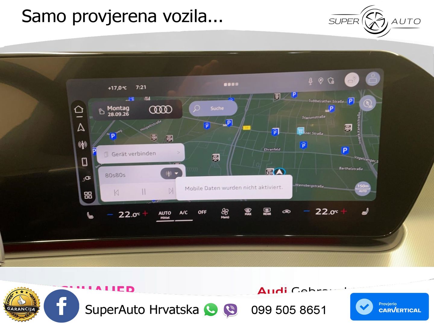 Audi Q3 1.5 TFSIe (272 KS) S tronic LED+GR SJED+ACC
