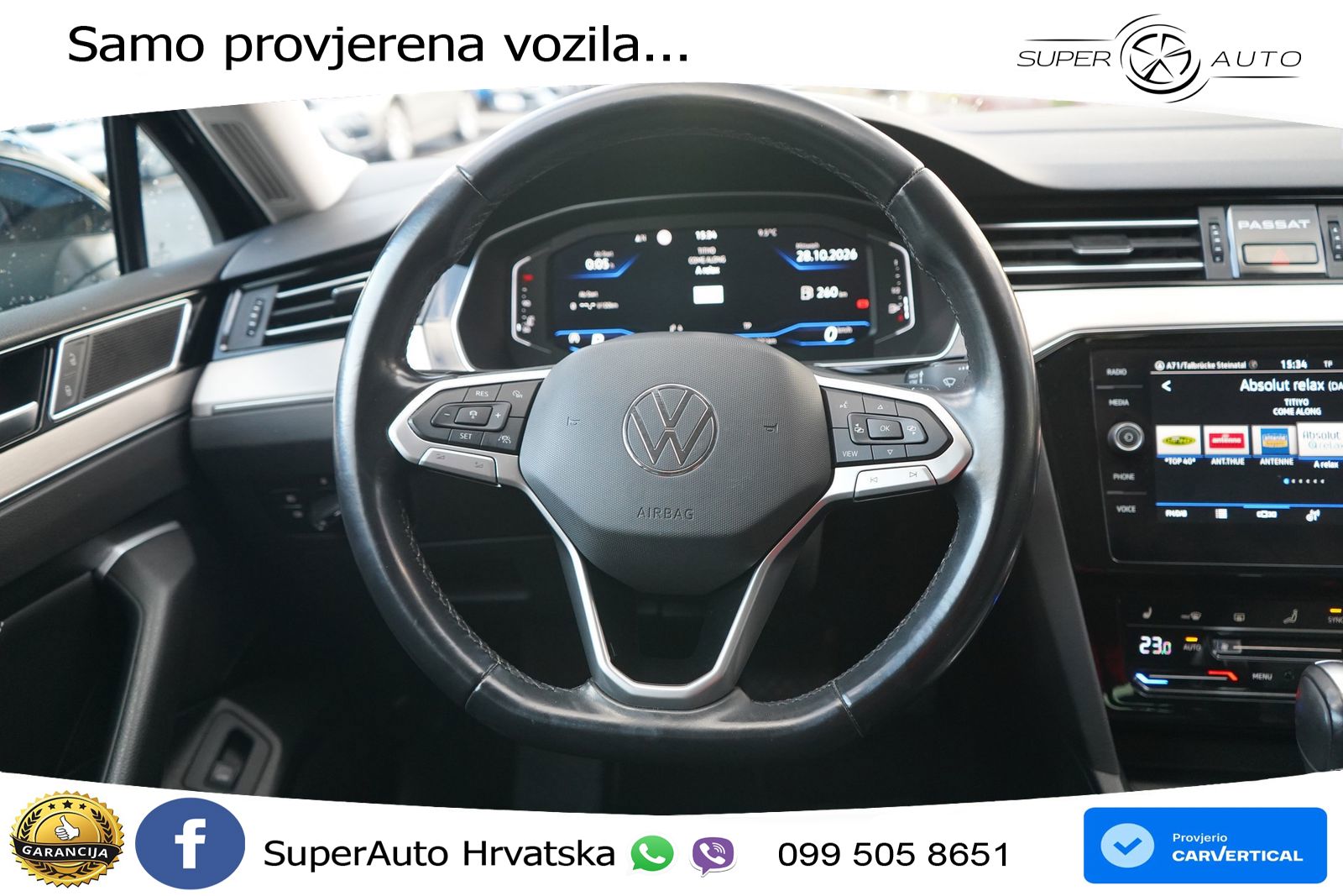 Volkswagen Passat Variant 1.5 TSI (150 KS) DSG ACT Elegance LED+GR SJED+ACC