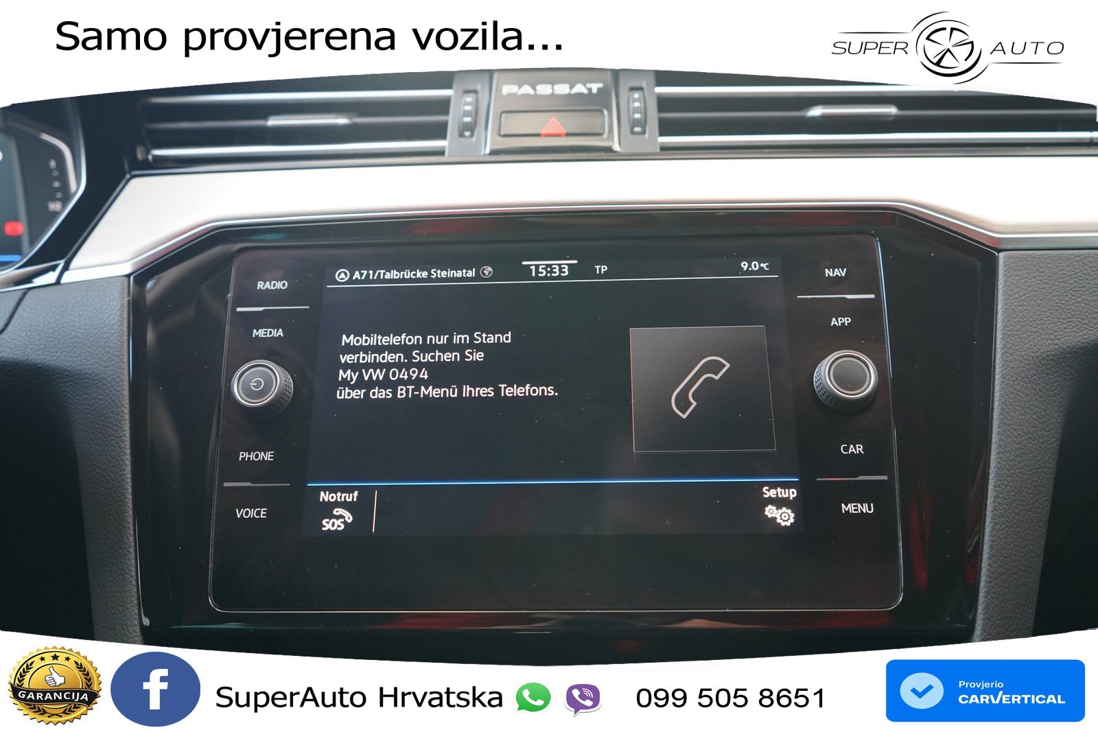 Volkswagen Passat Variant 1.5 TSI (150 KS) DSG ACT Elegance LED+GR SJED+ACC