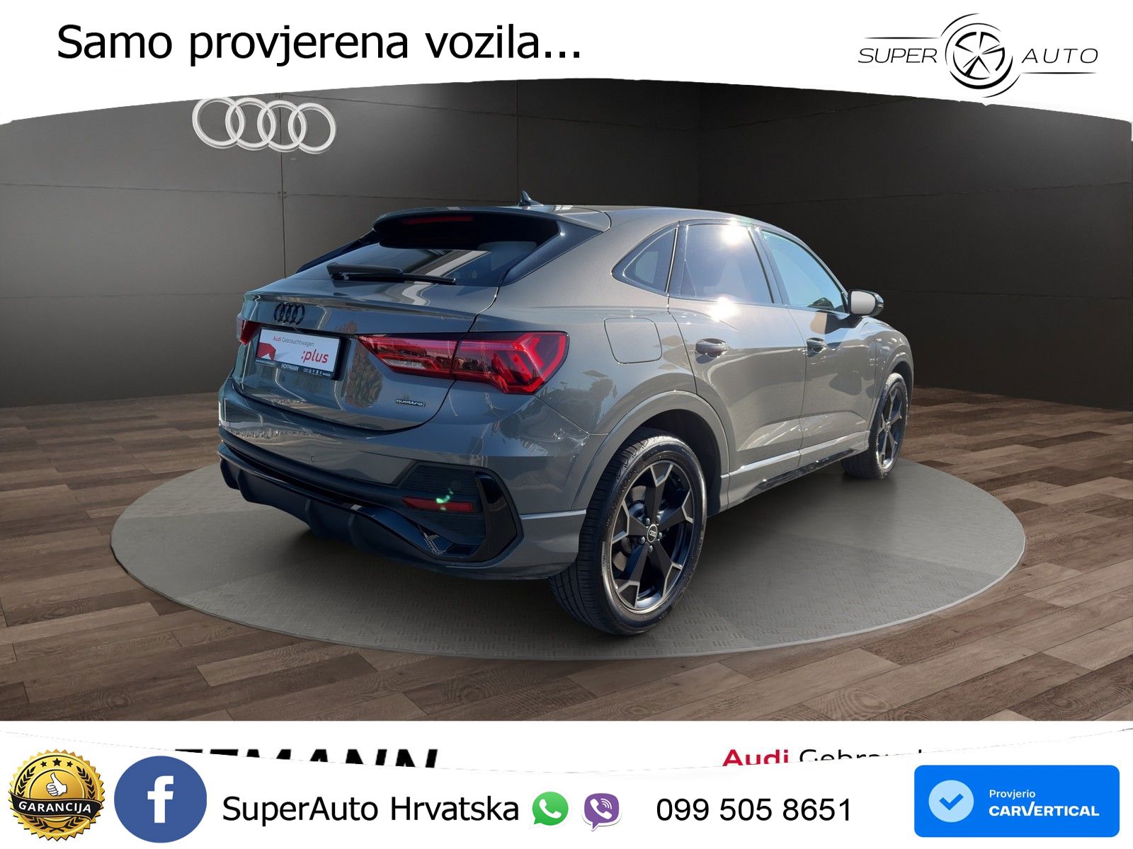 Audi Q3 Sportback 40 TDI (193 KS) quattro S tronic S line