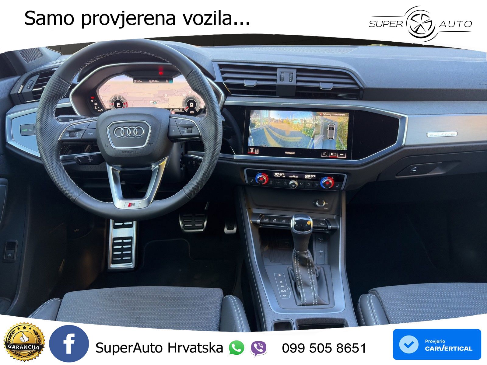 Audi Q3 Sportback 40 TDI (193 KS) quattro S tronic S line