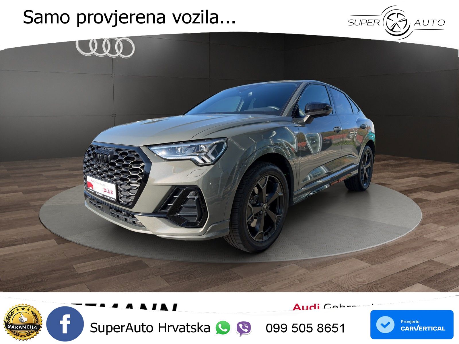 Audi Q3 Sportback 40 TDI (193 KS) quattro S tronic S line