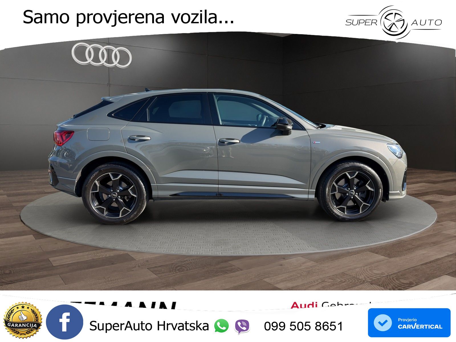 Audi Q3 Sportback 40 TDI (193 KS) quattro S tronic S line
