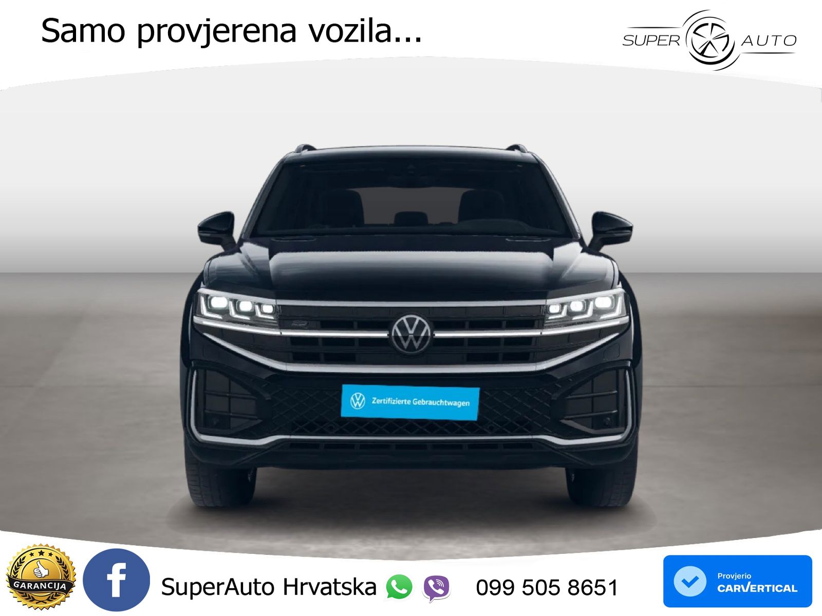 Volkswagen Touareg 3.0 V6 TDI (231 KS) 4MOTION Tiptronic R-Line ZRAČNI+ACC+4xGR SJED+KAM
