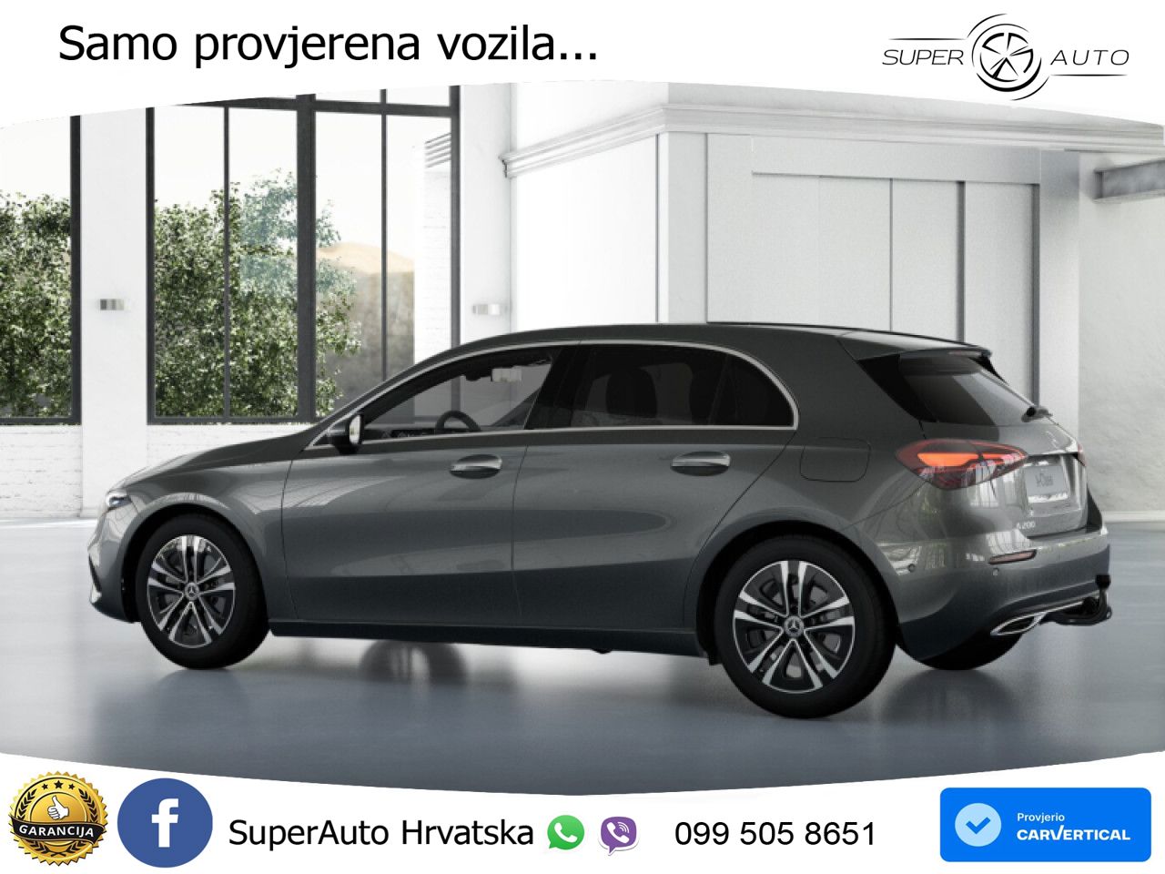 Mercedes-Benz A 200 7G-DCT LED+GR SJED+ACC