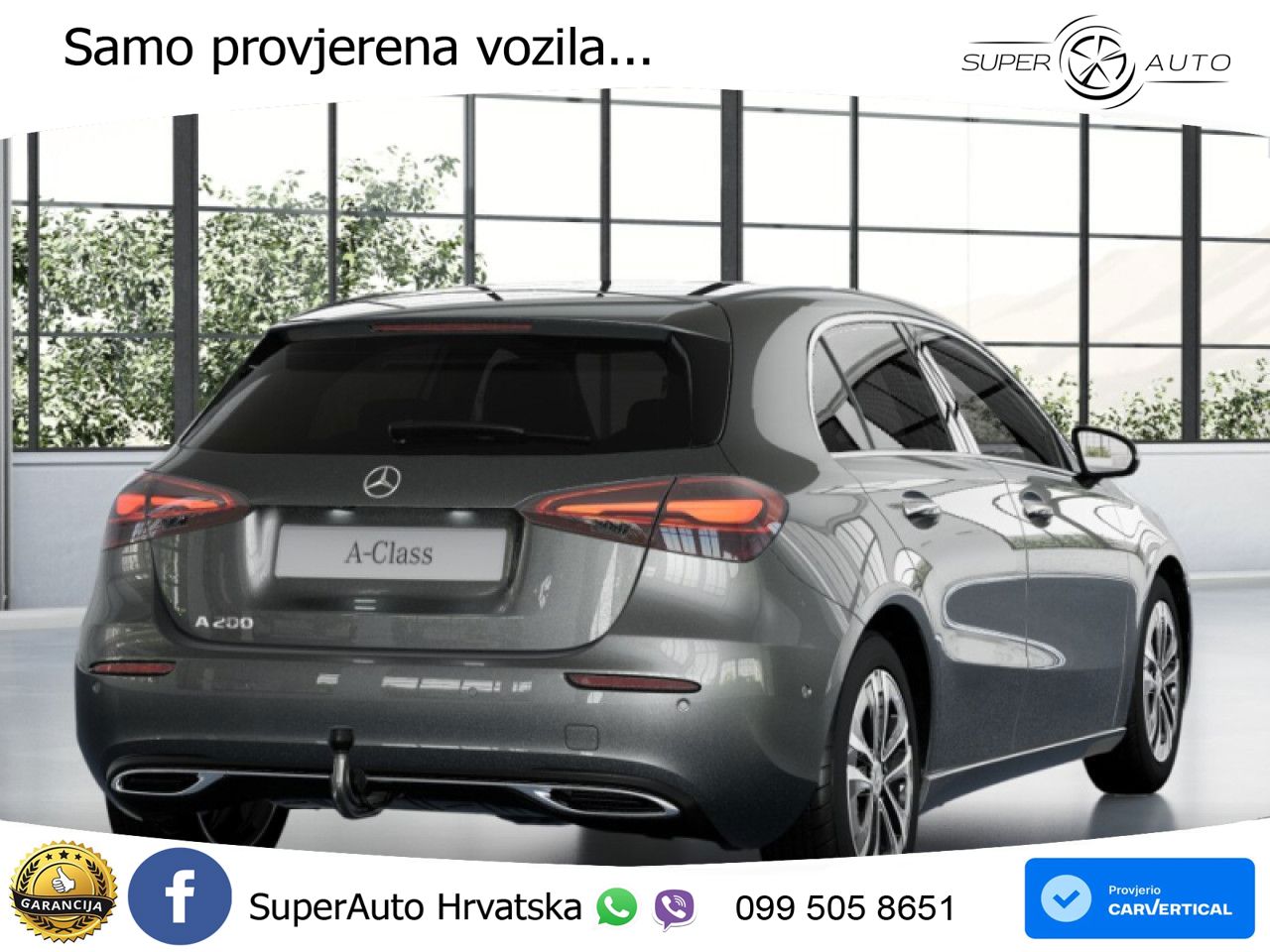 Mercedes-Benz A 200 7G-DCT LED+GR SJED+ACC