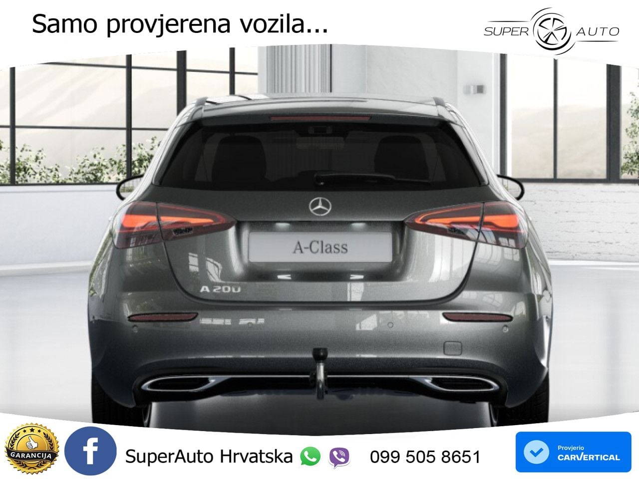 Mercedes-Benz A 200 7G-DCT LED+GR SJED+ACC