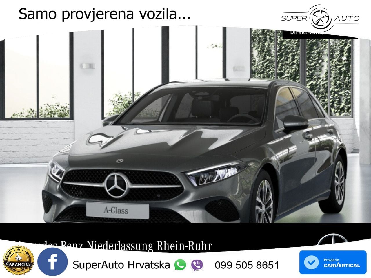 Mercedes-Benz A 200 7G-DCT LED+GR SJED+ACC