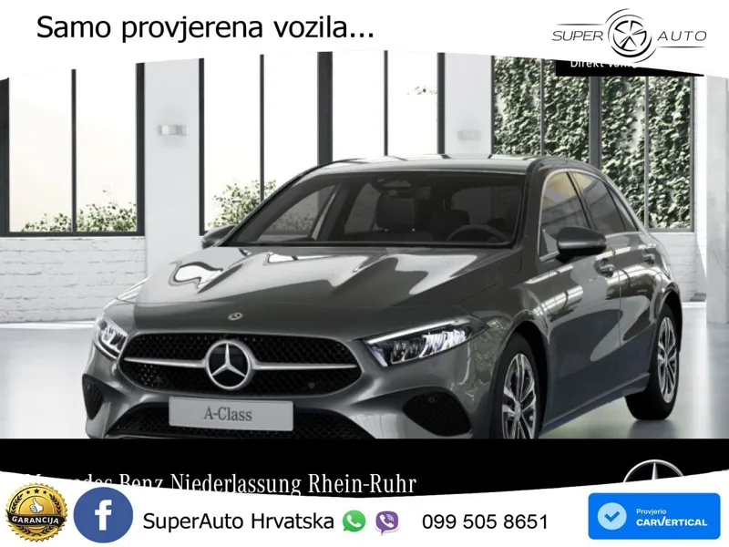 Mercedes-Benz A 200 7G-DCT LED+GR SJED+ACC
