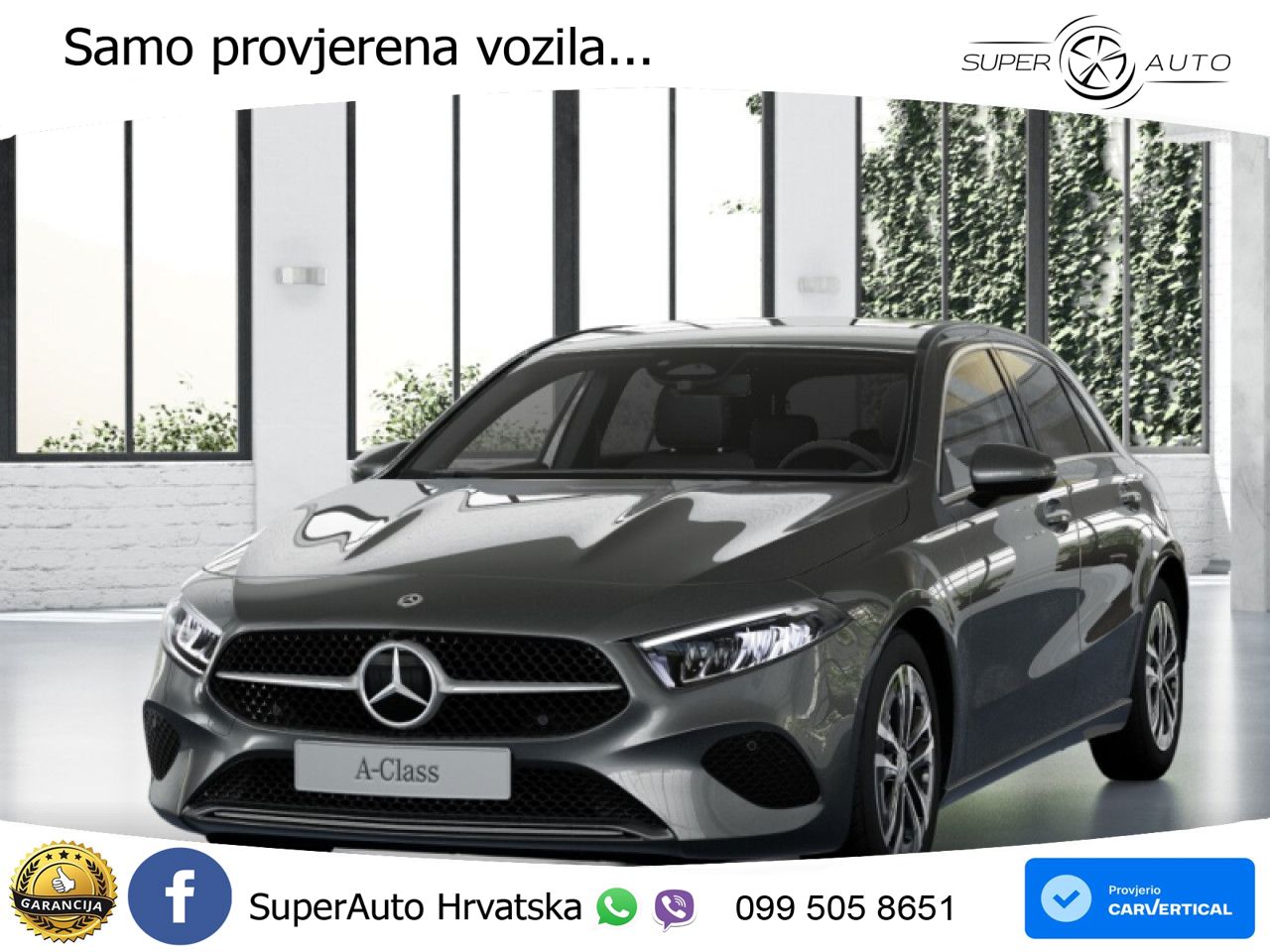 Mercedes-Benz A 200 7G-DCT LED+GR SJED+ACC