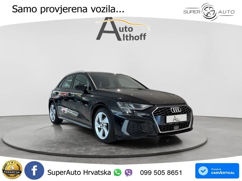 Audi A3 35 TFSI (150 KS) S tronic S line LED+GR SJED+ACC