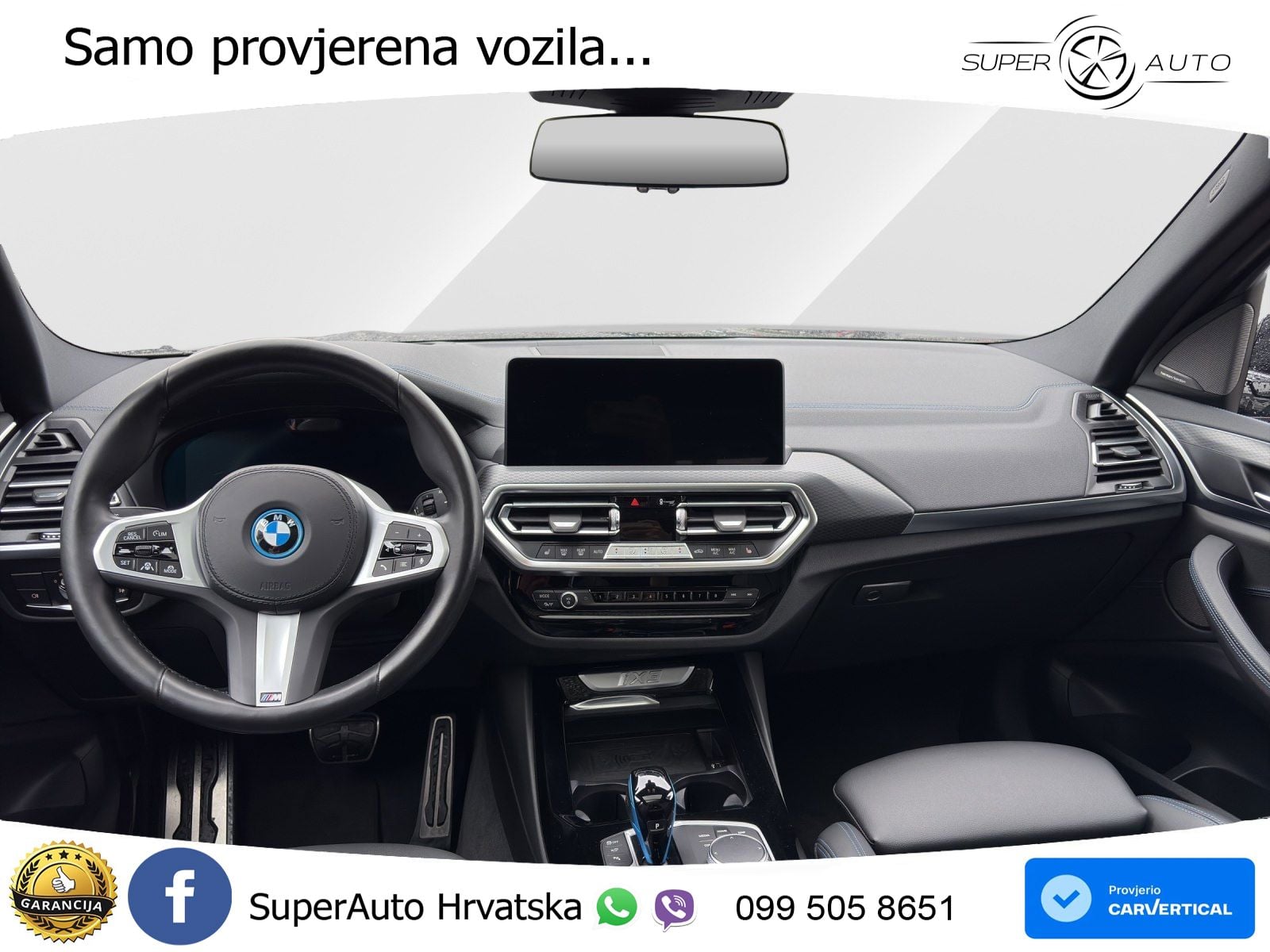 BMW iX3 80 kWh (286 KS) M Sport ACC+HEAD+GR SJED+360+PANO