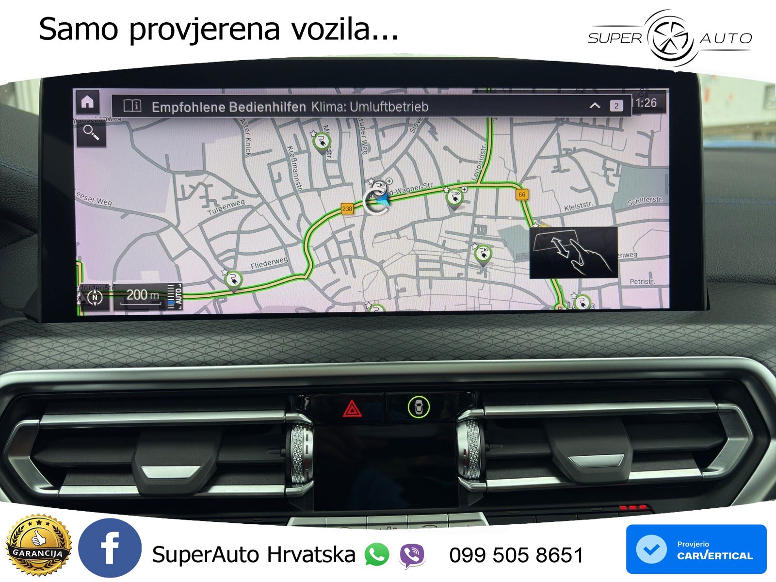 BMW iX3 80 kWh (286 KS) M Sport ACC+HEAD+GR SJED+360+PANO