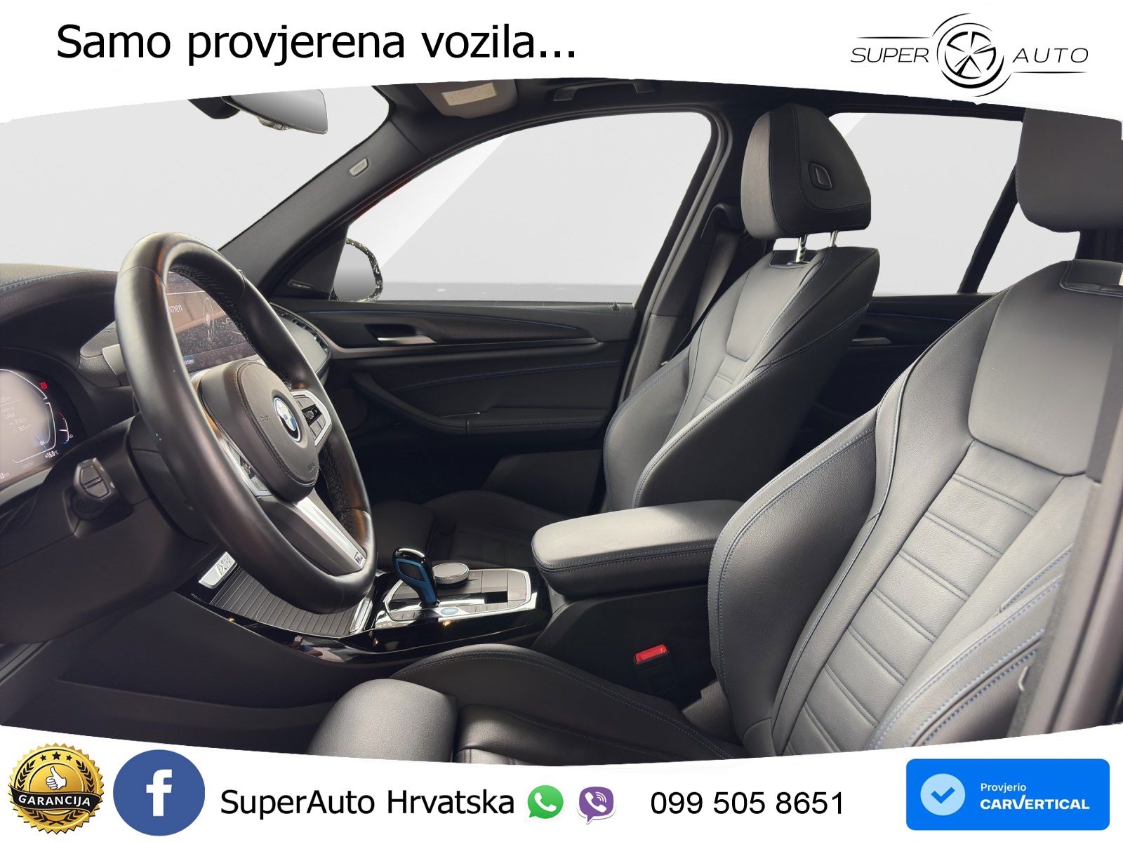BMW iX3 80 kWh (286 KS) M Sport ACC+HEAD+GR SJED+360+PANO