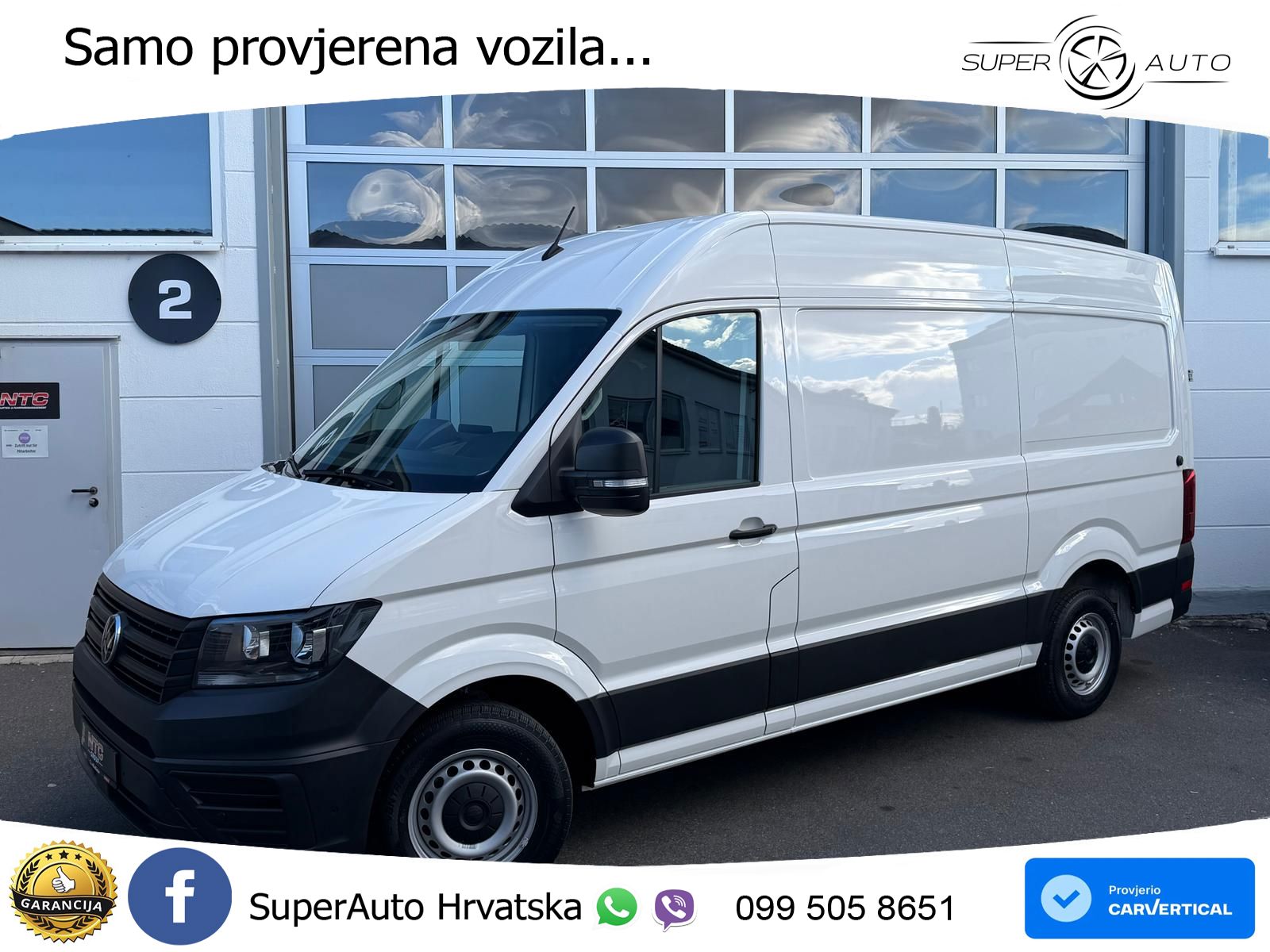 Volkswagen Crafter 35 L2H2 Kasten TDI 177PS*ohne Schäden* 177 KS