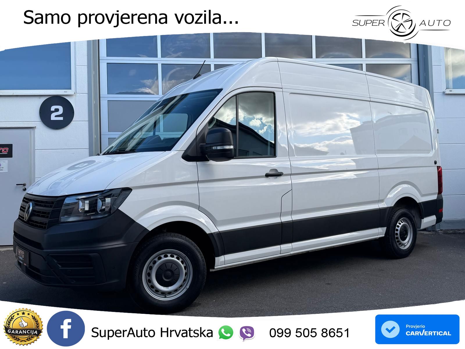 Volkswagen Crafter 35 L2H2 Kasten TDI 177PS*ohne Schäden* 177 KS