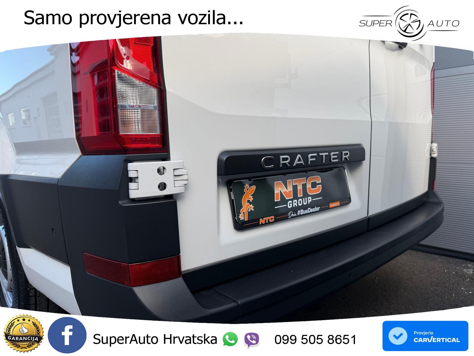 Volkswagen Crafter 35 L2H2 Kasten TDI 177PS*ohne Schäden* 177 KS