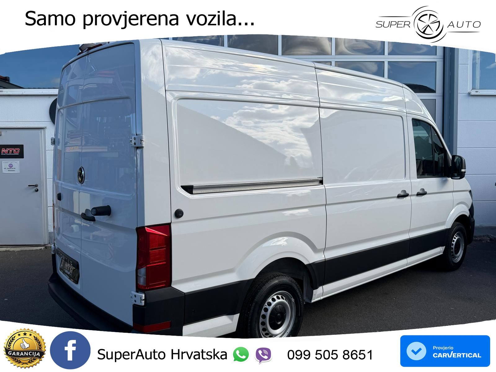 Volkswagen Crafter 35 L2H2 Kasten TDI 177PS*ohne Schäden* 177 KS