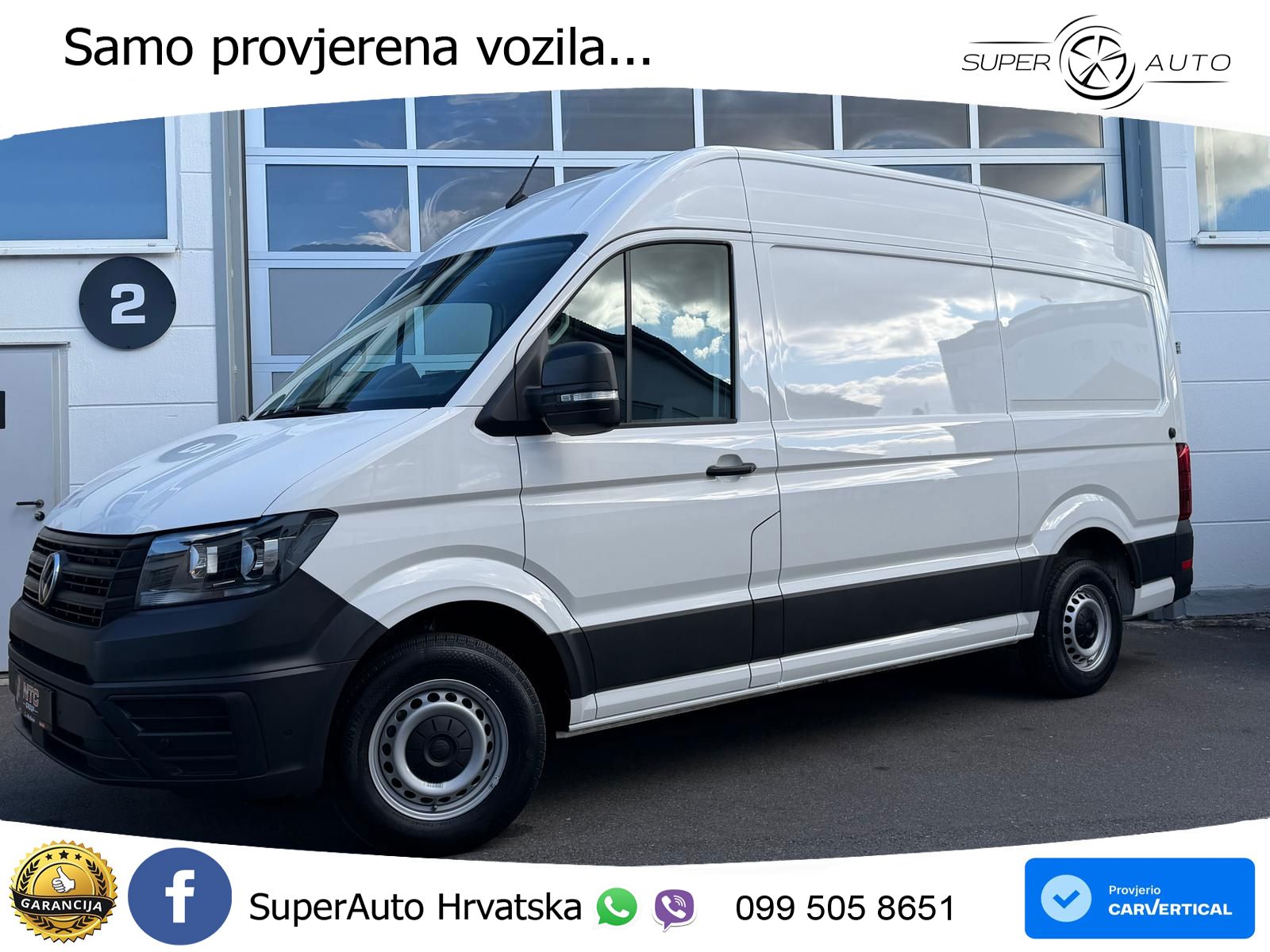 Volkswagen Crafter 35 L2H2 Kasten TDI 177PS*ohne Schäden* 177 KS