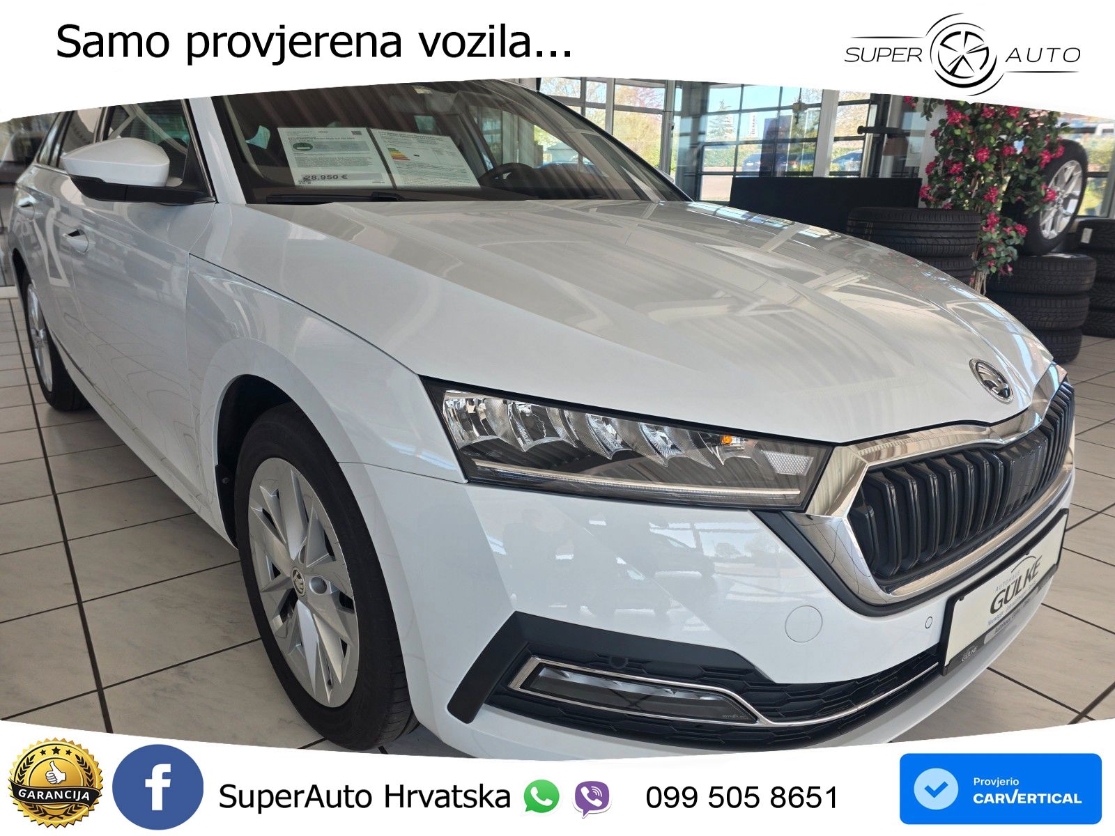 Škoda Octavia Combi 2.0 TDI (150 KS) DSG LED+GR SJED+ACC