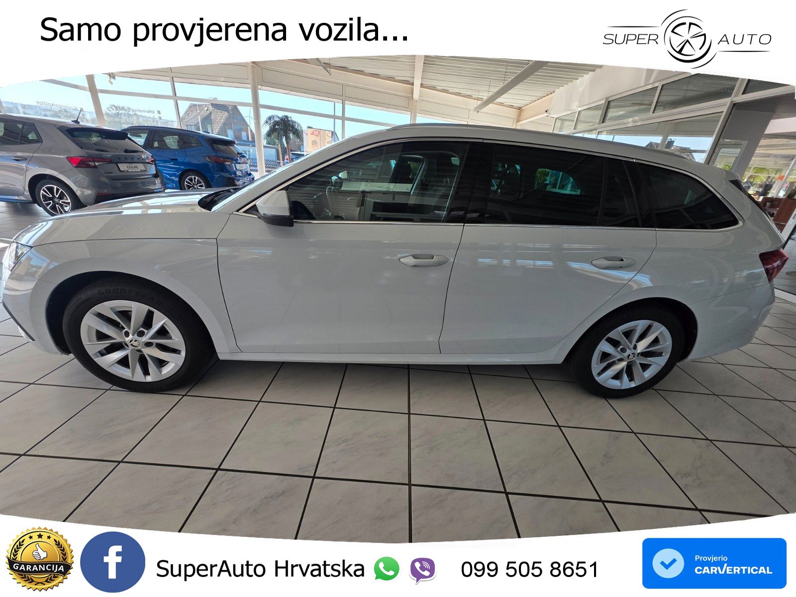 Škoda Octavia Combi 2.0 TDI (150 KS) DSG LED+GR SJED+ACC