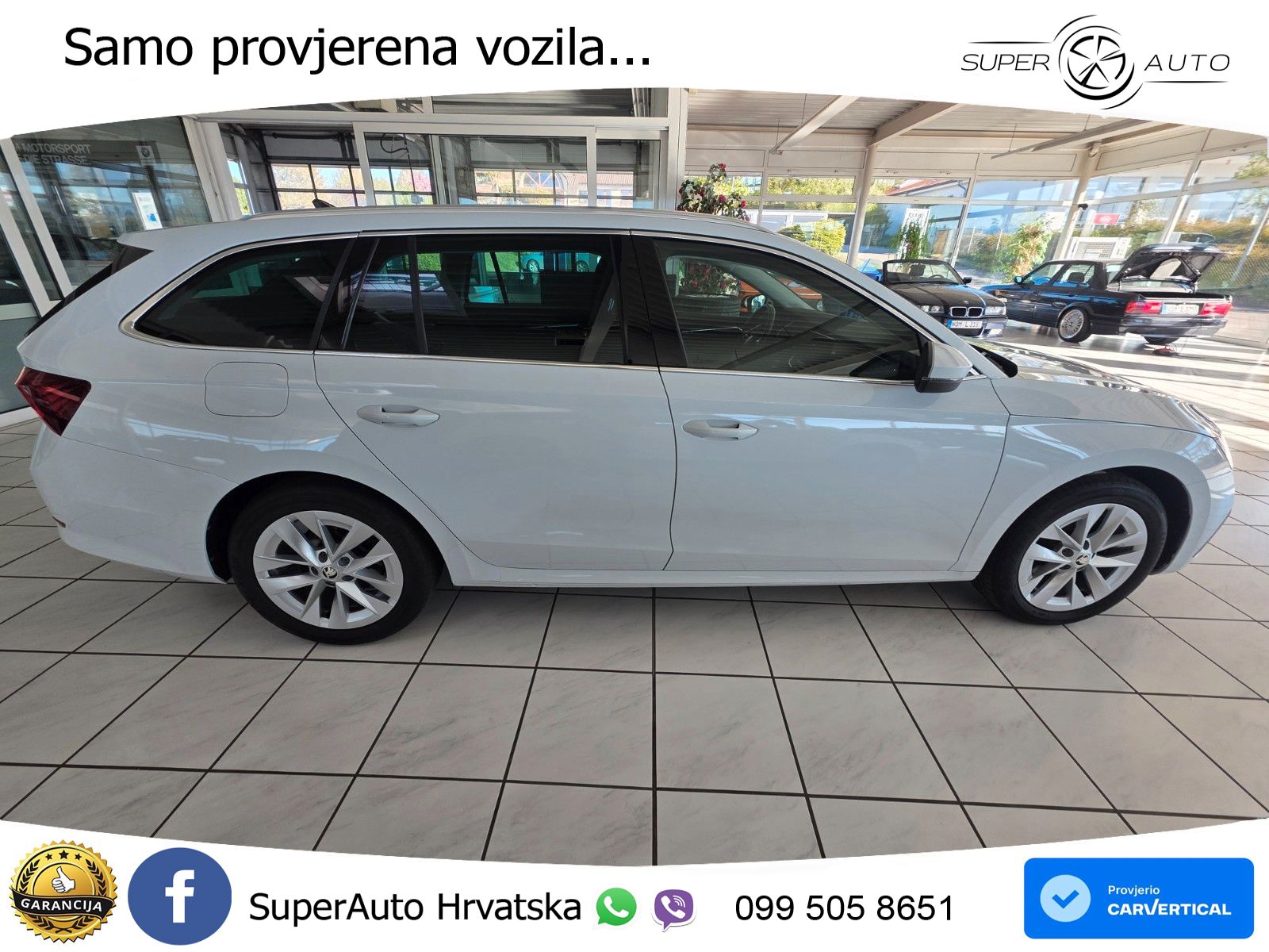 Škoda Octavia Combi 2.0 TDI (150 KS) DSG LED+GR SJED+ACC