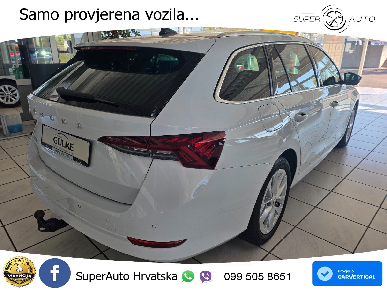 Škoda Octavia Combi 2.0 TDI (150 KS) DSG LED+GR SJED+ACC