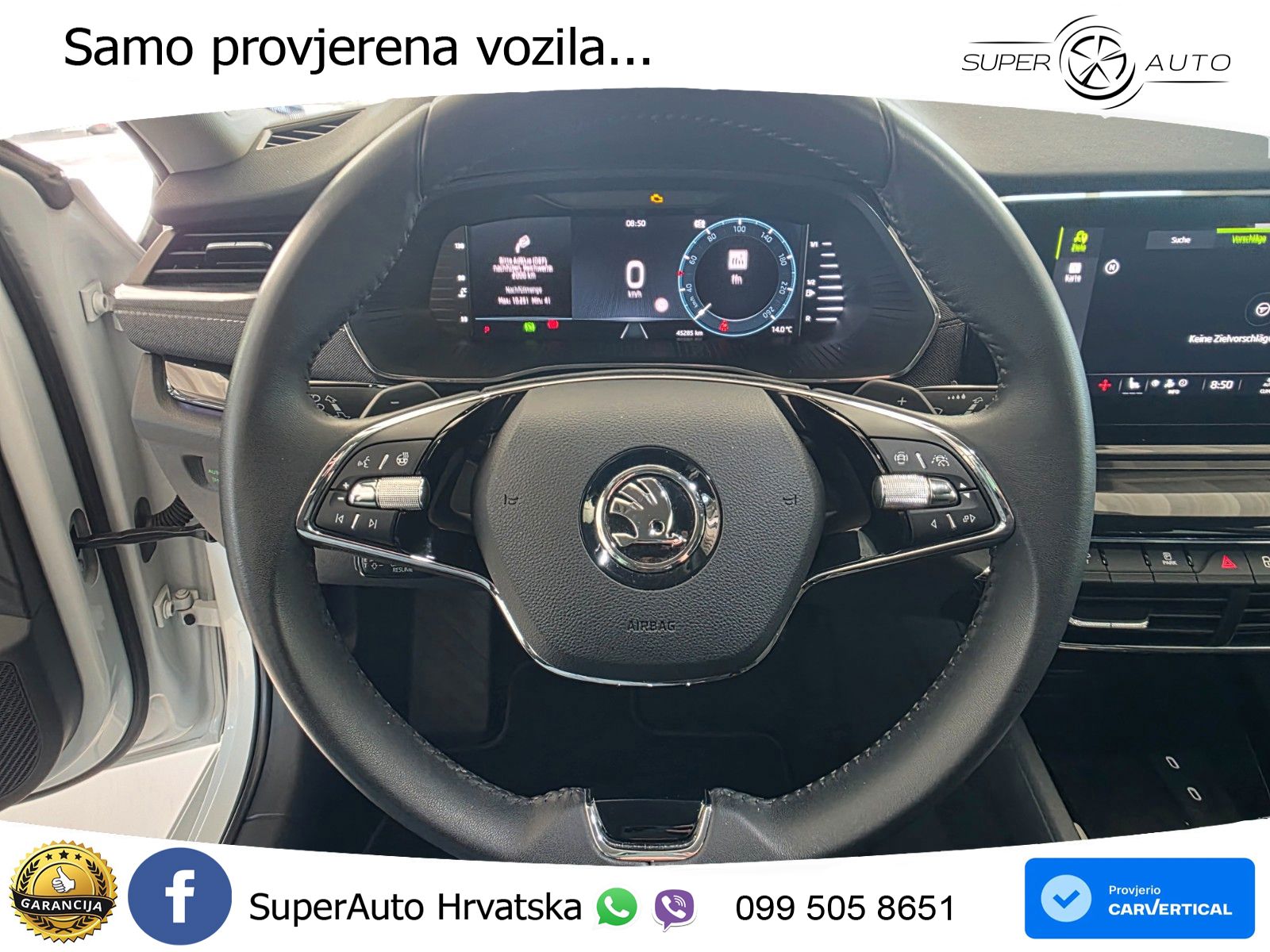 Škoda Octavia Combi 2.0 TDI (150 KS) DSG LED+GR SJED+ACC