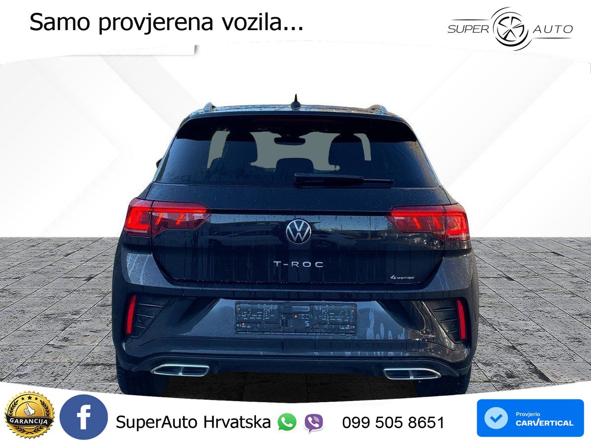 Volkswagen T-Roc I 2.0 TSI (190 KS) 4M DSG LED+GR SJED+ACC