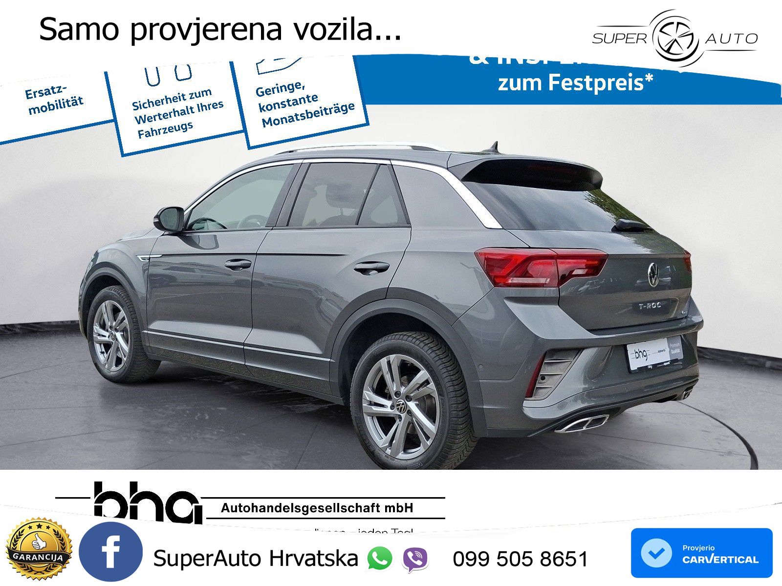 Volkswagen T-Roc I 2.0 TSI (190 KS) 4M DSG LED+GR SJED+ACC