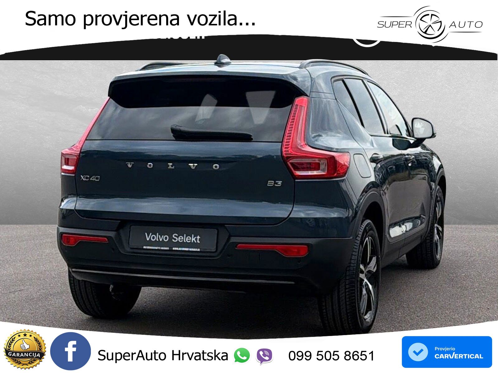 Volvo XC40 2.0 B3 163 KS Automatic LED+GR SJED+ACC