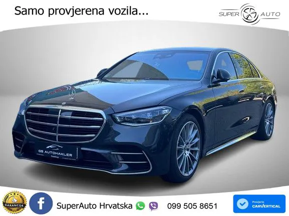 Mercedes S 450e (408 KS) 9G-TRONIC AMG ZRAČNI+ACC+4xGR SJED+360