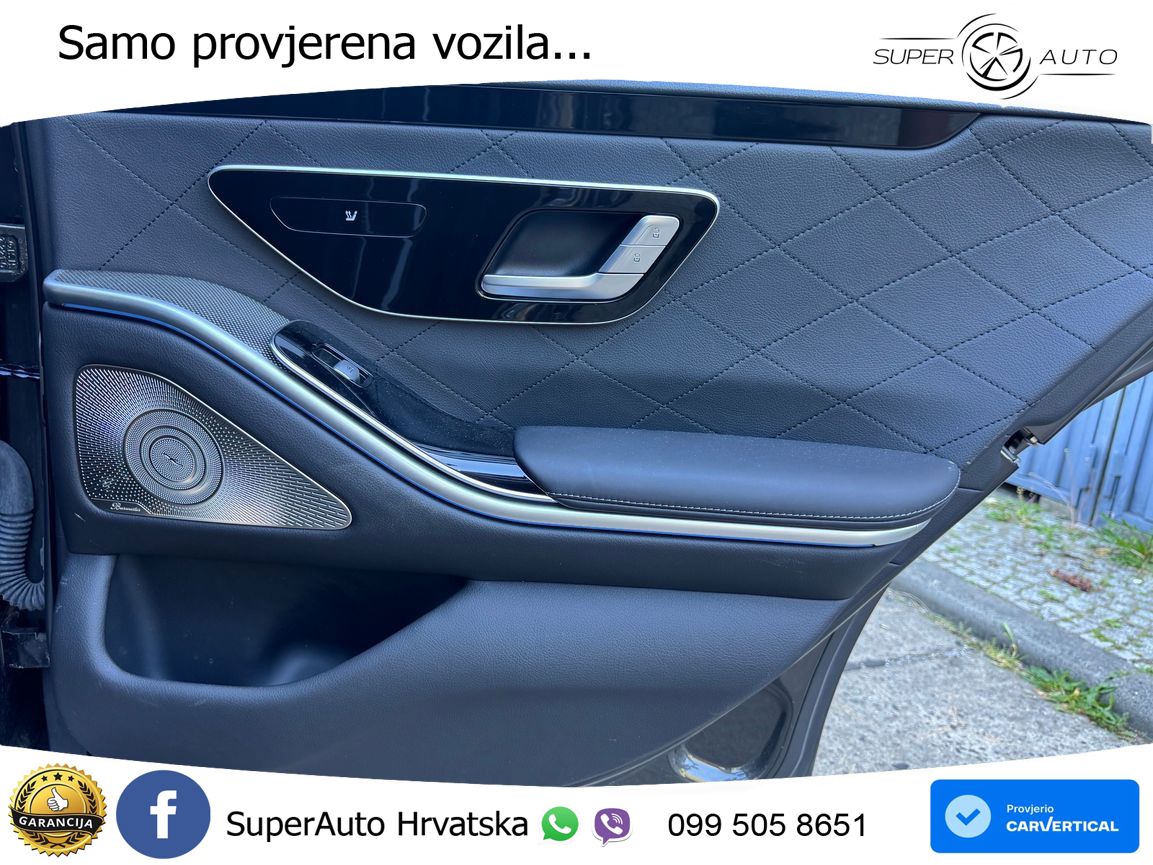 Mercedes S 450e (408 KS) 9G-TRONIC AMG ZRAČNI+ACC+4xGR SJED+360