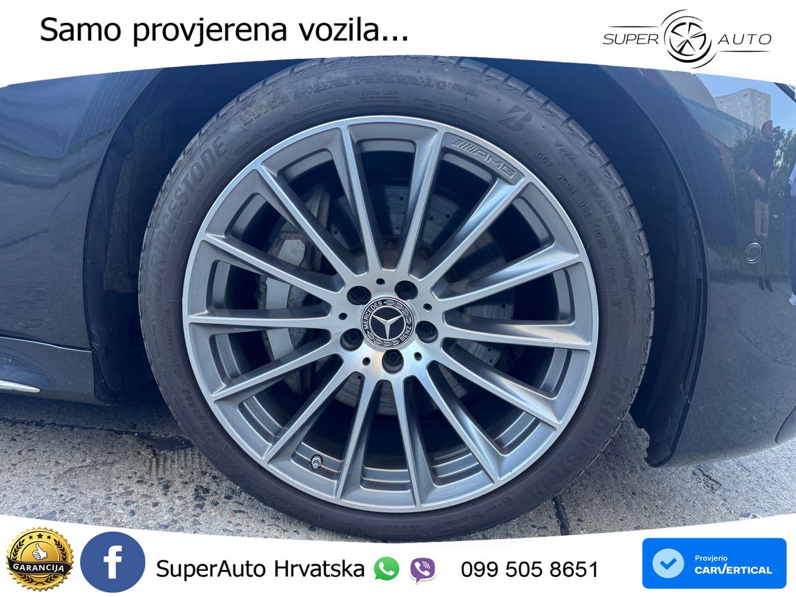 Mercedes S 450e (408 KS) 9G-TRONIC AMG ZRAČNI+ACC+4xGR SJED+360