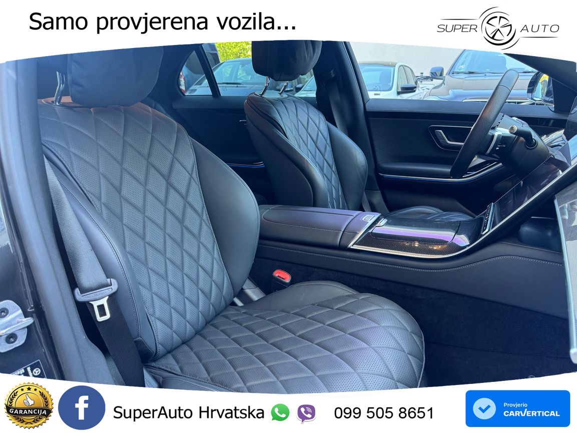 Mercedes S 450e (408 KS) 9G-TRONIC AMG ZRAČNI+ACC+4xGR SJED+360