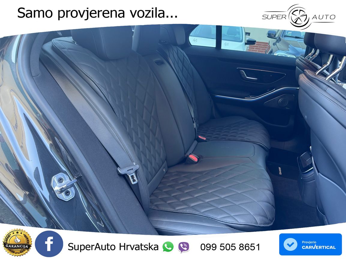Mercedes S 450e (408 KS) 9G-TRONIC AMG ZRAČNI+ACC+4xGR SJED+360