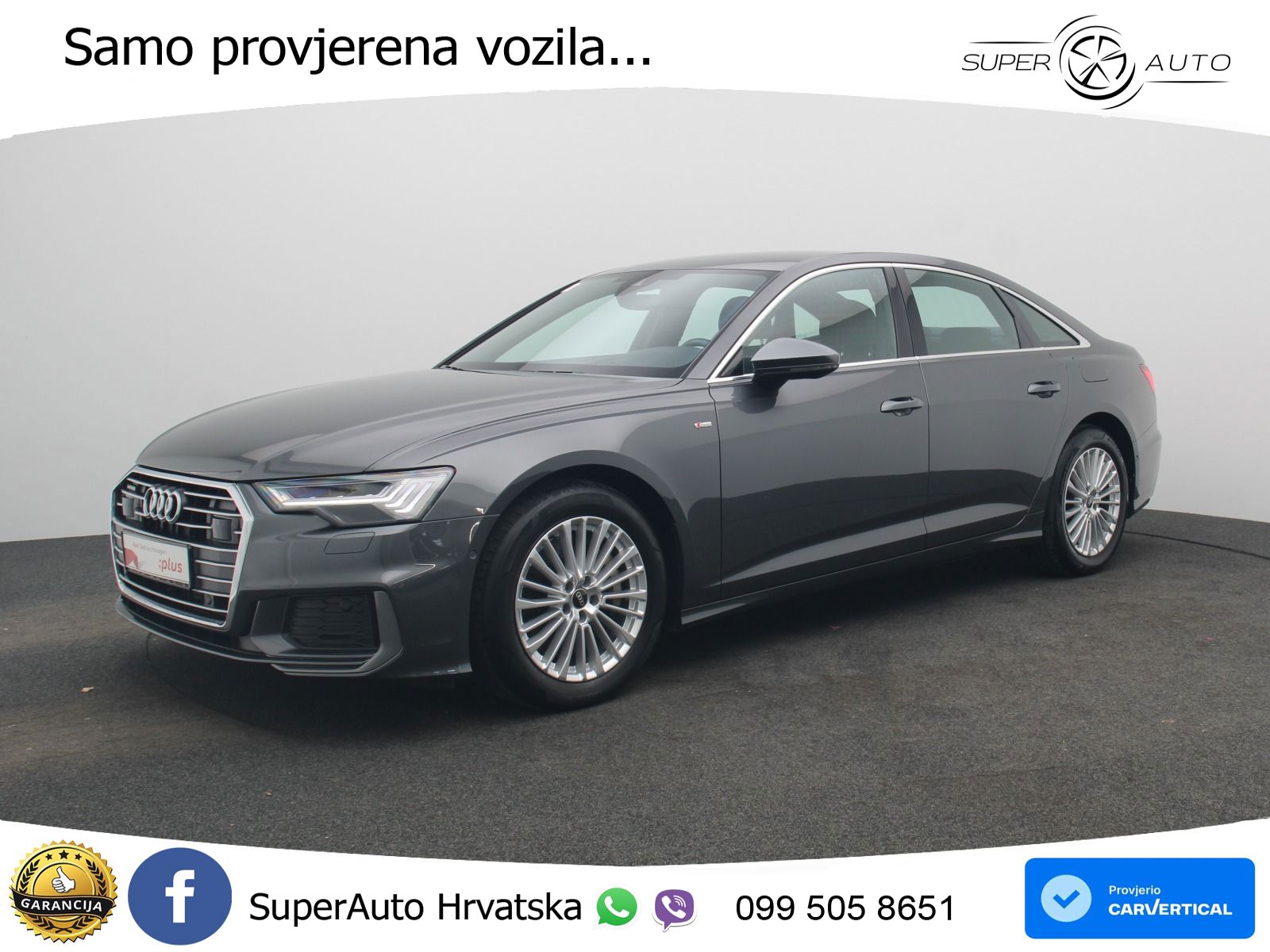 Audi A6 50 TFSIe (299 KS) quattro ultra S tronic MATRIX+GR SJED+KAM