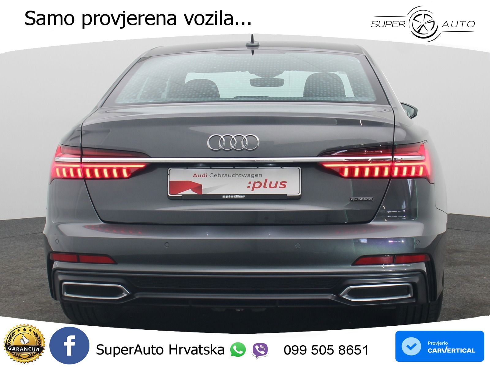 Audi A6 50 TFSIe (299 KS) quattro ultra S tronic MATRIX+GR SJED+KAM