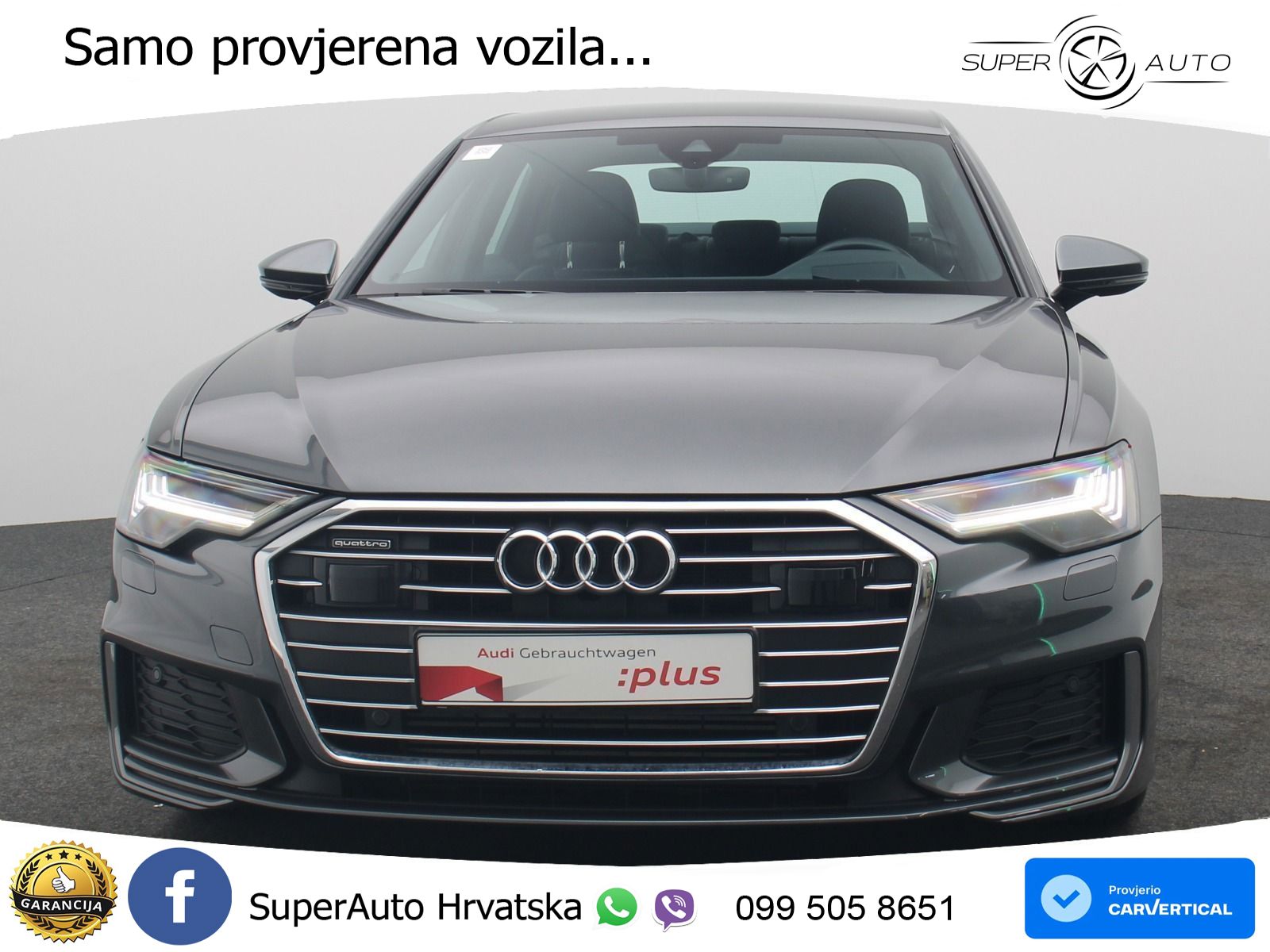 Audi A6 50 TFSIe (299 KS) quattro ultra S tronic MATRIX+GR SJED+KAM