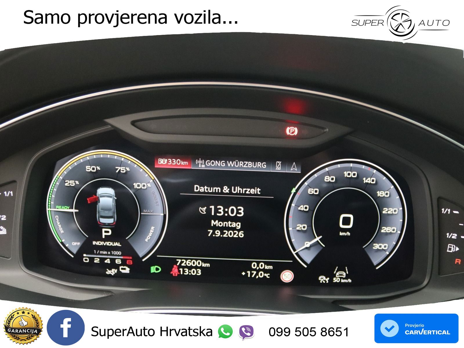 Audi A6 50 TFSIe (299 KS) quattro ultra S tronic MATRIX+GR SJED+KAM