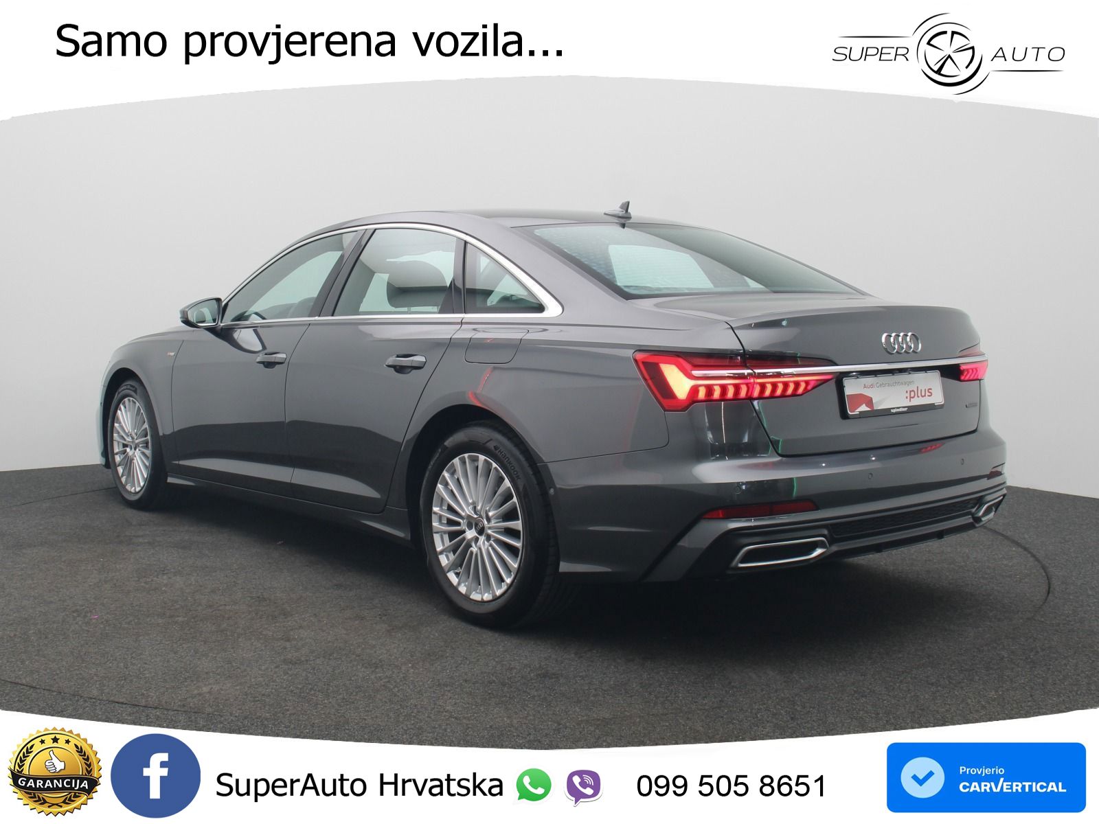 Audi A6 50 TFSIe (299 KS) quattro ultra S tronic MATRIX+GR SJED+KAM